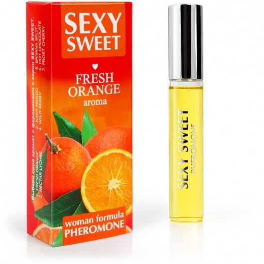 Парфюм для тела с феромонами Sexy Sweet с ароматом апельсина - 10 мл. -  - Магазин феромонов в Новомосковске