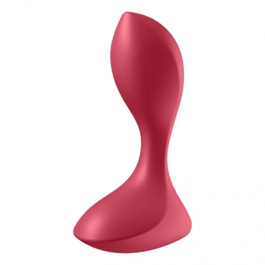 Красный вибромассажёр простаты Satisfyer Backdoor Lover - 14 см. - Satisfyer - в Новомосковске купить с доставкой