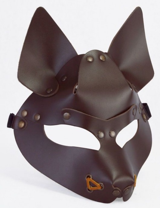 Коричневая маска Wolf - Sitabella - купить с доставкой в Новомосковске