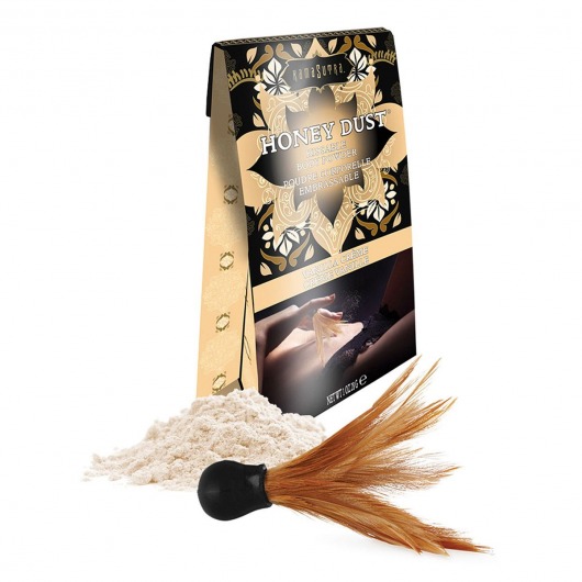 Пудра для тела Honey Dust Body Powder с ароматом ванили - 28 гр. - Kama Sutra - купить с доставкой в Новомосковске