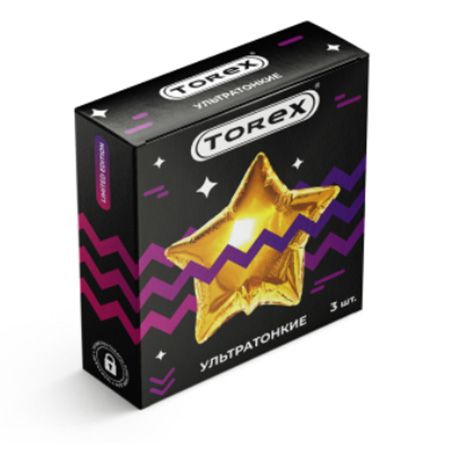 Презервативы Torex Party  Ультратонкие  - 3 шт. - Torex - купить с доставкой в Новомосковске