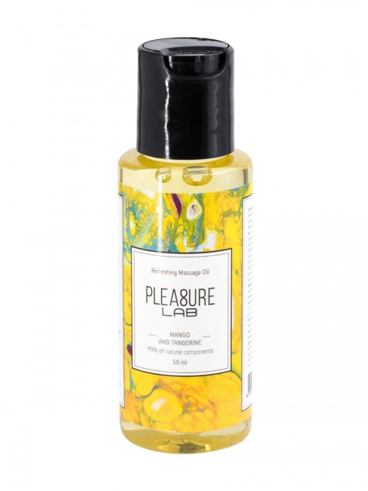 Массажное масло Pleasure Lab Refreshing с ароматом манго и мандарина - 50 мл. - Pleasure Lab - купить с доставкой в Новомосковске