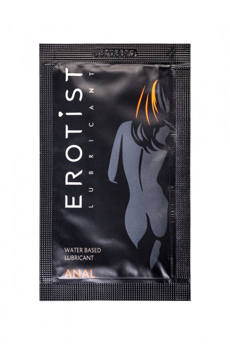 Пробник лубриканта на водной основе Erotist Anal - 4 мл. - Erotist Lubricants - купить с доставкой в Новомосковске