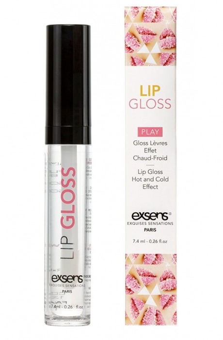 Блеск для губ Lip Gloss Strawberry с ароматом клубники - 7 мл. - Exsens - купить с доставкой в Новомосковске