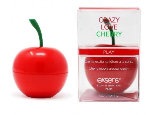 Крем для стимуляции сосков Crazy Love Cherry - 8 мл. - Exsens - купить с доставкой в Новомосковске