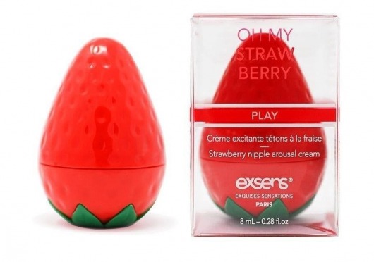 Крем для стимуляции сосков Oh My Strawberry - 8 мл. - Exsens - купить с доставкой в Новомосковске