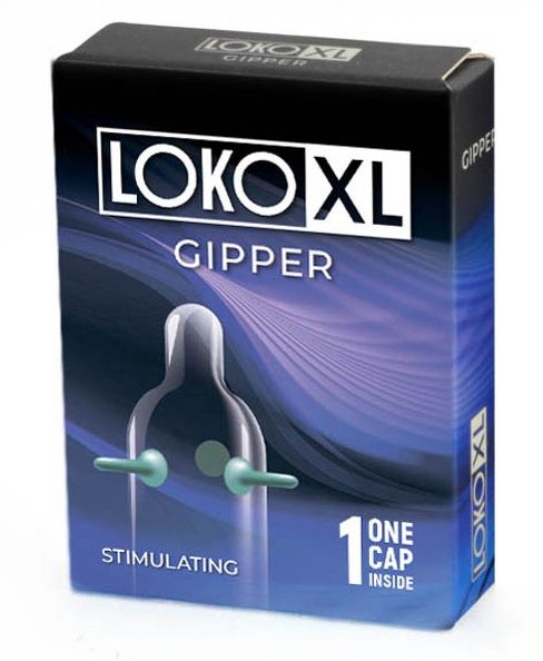 Стимулирующая насадка на пенис LOKO XL GIPPER - Sitabella - в Новомосковске купить с доставкой