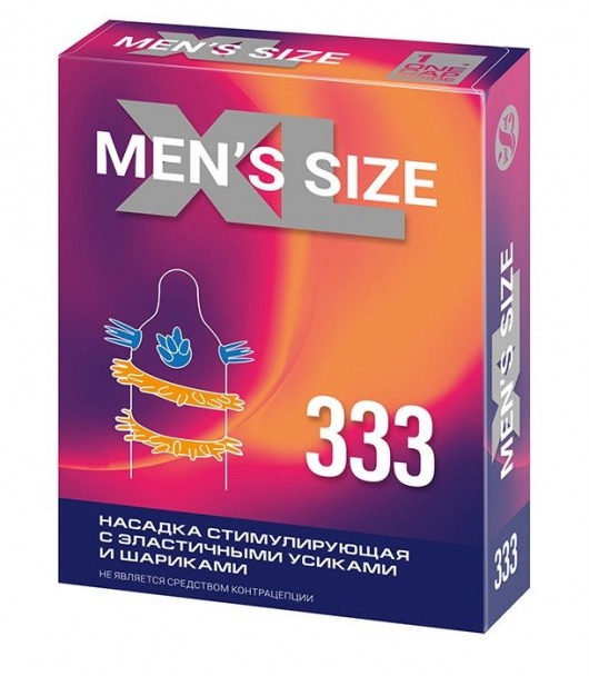 Стимулирующая насадка на пенис MEN SIZE 333 - Sitabella - в Новомосковске купить с доставкой