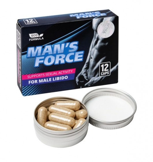 Пищевой концентрат для мужчин MANS FORCE  - 12 капсул - Sitabella - купить с доставкой в Новомосковске
