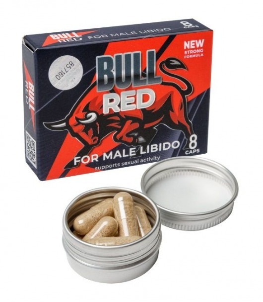 Пищевой концентрат для мужчин BULL RED - 8 капсул - Sitabella - купить с доставкой в Новомосковске