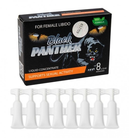 Пищевой концентрат для женщин BLACK PANTER - 8 монодоз (по 1,5 мл.) - Sitabella - купить с доставкой в Новомосковске