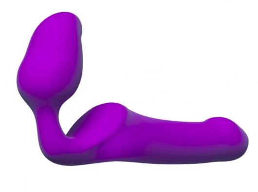 Лиловый безремневой страпон Queens M - Adrien Lastic - купить с доставкой в Новомосковске