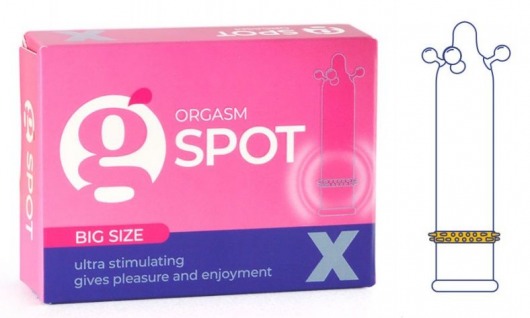 Стимулирующая насадка G-Spot X Big size - Sitabella - купить с доставкой в Новомосковске