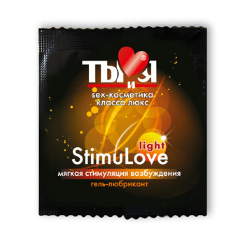 Разогревающий гель-лубрикант Stimulove Light в одноразовой упаковке - 4 гр. - Биоритм - купить с доставкой в Новомосковске