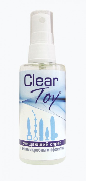 Очищающий спрей Clear Toy с антимикробным эффектом - 100 мл. - Биоритм - купить с доставкой в Новомосковске