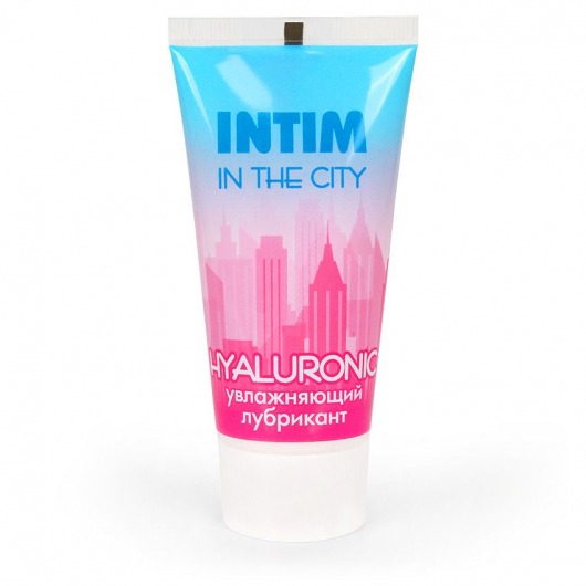 Увлажняющий лубрикант на водной основе Intim in the city Hyaluronic - 60 гр. - Биоритм - купить с доставкой в Новомосковске