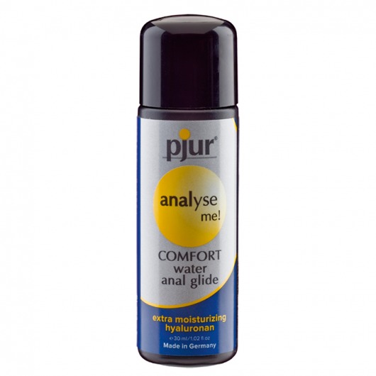 Анальный лубрикант pjur ANALYSE ME Comfort Water Anal Glide - 30 мл. - Pjur - купить с доставкой в Новомосковске