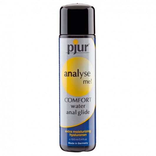 Анальный лубрикант pjur ANALYSE ME Comfort Water Anal Glide - 100 мл. - Pjur - купить с доставкой в Новомосковске