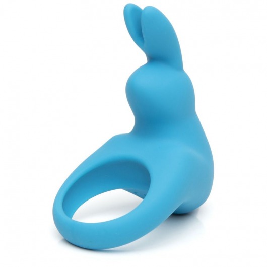 Голубое эрекционное виброкольцо Happy Rabbit Rechargeable Rabbit Cock Ring - Happy Rabbit - в Новомосковске купить с доставкой