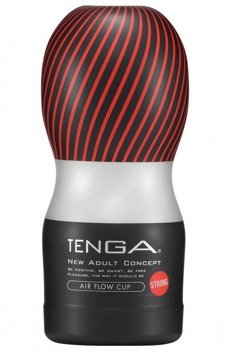 Мастурбатор Air Flow Cup Strong - Tenga - в Новомосковске купить с доставкой