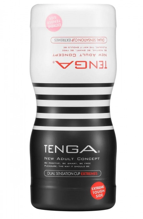 Мастурбатор Dual Sensation Cup Extremes - Tenga - в Новомосковске купить с доставкой
