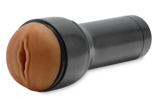Коричневый мастурбатор-вагина Feel Stroker - Kiiroo - в Новомосковске купить с доставкой