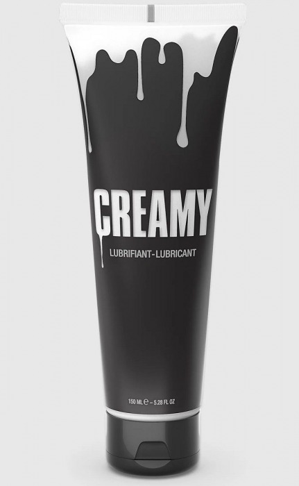 Смазка на водной основе Creamy с консистенцией спермы - 150 мл. - Strap-on-me - купить с доставкой в Новомосковске