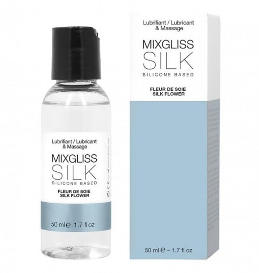 Смазка на силиконовой основе Mixgliss Silk - 50 мл. - Mixgliss - купить с доставкой в Новомосковске