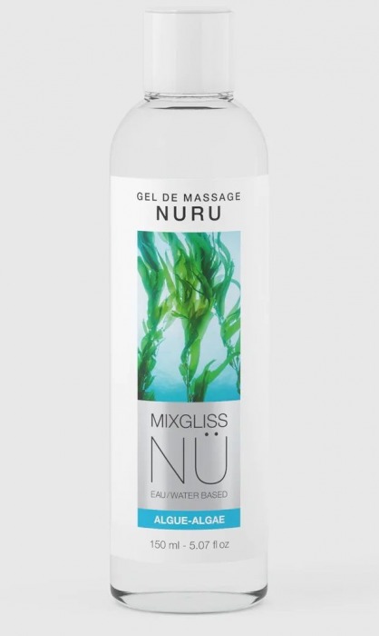 Массажный гель на водной основе Mixgliss NU Algae - 150 мл. - Strap-on-me - купить с доставкой в Новомосковске
