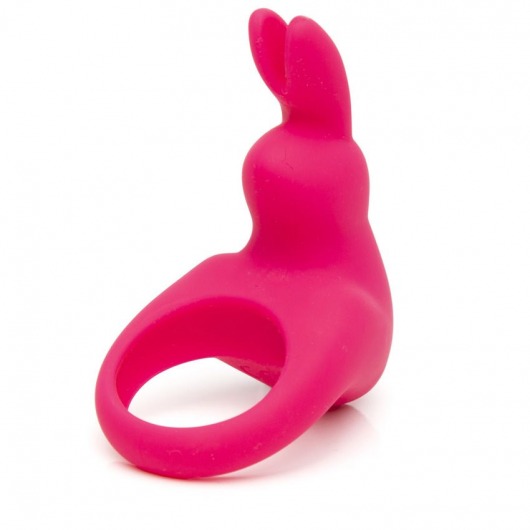 Розовое эрекционное виброкольцо Happy Rabbit Rechargeable Rabbit Cock Ring - Happy Rabbit - в Новомосковске купить с доставкой