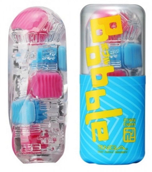 Мастурбатор Tenga Bobble Crazy Cubes - Tenga - в Новомосковске купить с доставкой