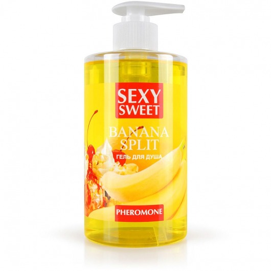 Гель для душа Sexy Sweet Banana Split с ароматом банана и феромонами - 430 мл. -  - Магазин феромонов в Новомосковске