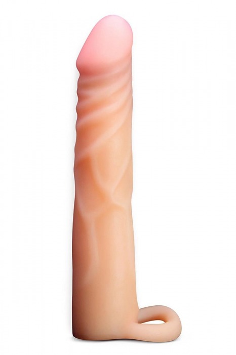 Телесная насадка на пенис Cock Xtender - 17,7 см. - Blush Novelties - в Новомосковске купить с доставкой