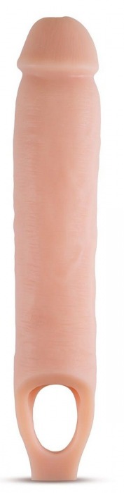 Телесная насадка на пенис 11.5 Inch Cock Sheath Penis Extender - 29,2 см. - Blush Novelties - в Новомосковске купить с доставкой