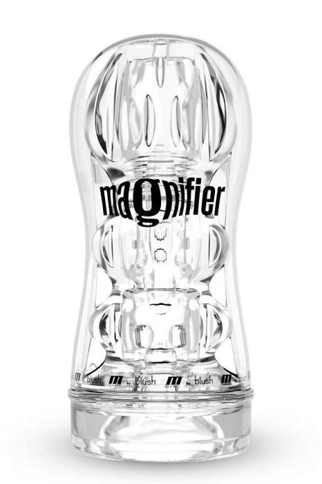 Прозрачный мастурбатор Soft and Wet Magnifier - Blush Novelties - в Новомосковске купить с доставкой