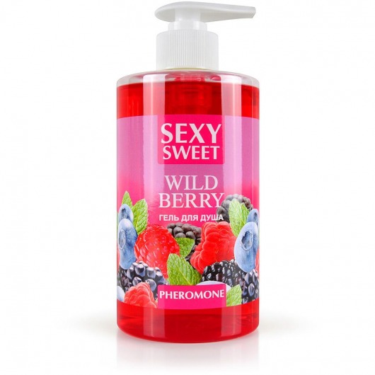 Гель для душа Sexy Sweet Wild Berry с ароматом лесных ягод и феромонами - 430 мл. -  - Магазин феромонов в Новомосковске