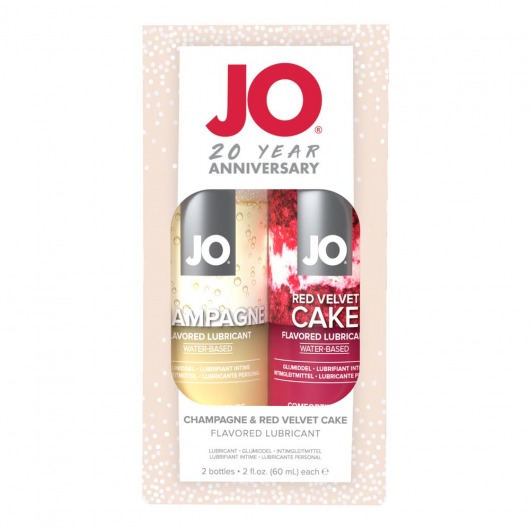 Подарочный набор из 2 лубрикантов Limited Edition 20 Year Anniversary Set - System JO - купить с доставкой в Новомосковске