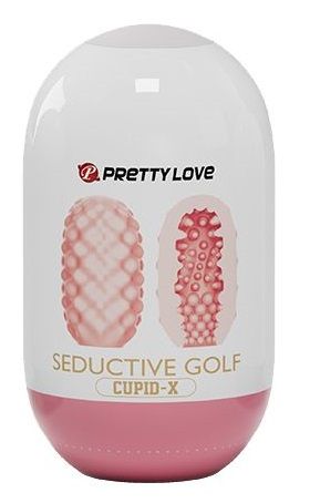 Розовый мастурбатор-яйцо Seductive Golf - Baile - в Новомосковске купить с доставкой