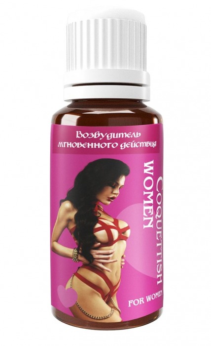 Возбудитель мгновенного действия Coquettish Women - 30 мл. - Миагра - купить с доставкой в Новомосковске