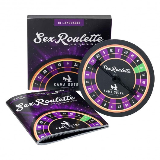 Настольная игра-рулетка Sex Roulette Kamasutra - Tease&Please - купить с доставкой в Новомосковске