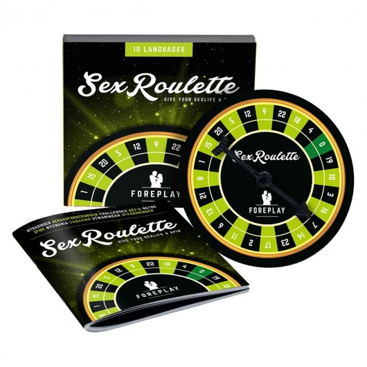 Настольная игра-рулетка Sex Roulette Foreplay - Tease&Please - купить с доставкой в Новомосковске