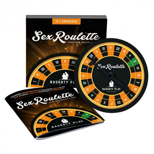 Настольная игра-рулетка Sex Roulette Naughty Play - Tease&Please - купить с доставкой в Новомосковске