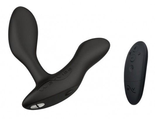 Черный анальный вибратор We-Vibe Vector+ - We-vibe - в Новомосковске купить с доставкой
