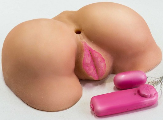 Вибровагина с двумя отверстиями и с выносным пультом - LOVETOY (А-Полимер) - в Новомосковске купить с доставкой