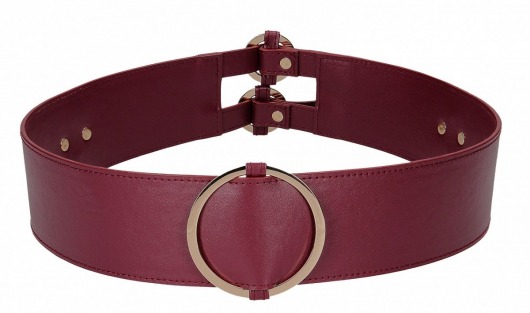 Бордовый ремень Halo Waist Belt - размер L-XL - Shots Media BV - купить с доставкой в Новомосковске