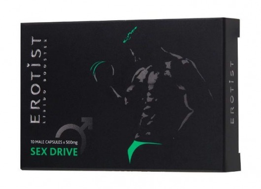 Капсулы для мужчин для повышения либидо Erotist SEX DRIVE - 10 капсул (500 мг.) - Erotist Libido Booster - купить с доставкой в Новомосковске