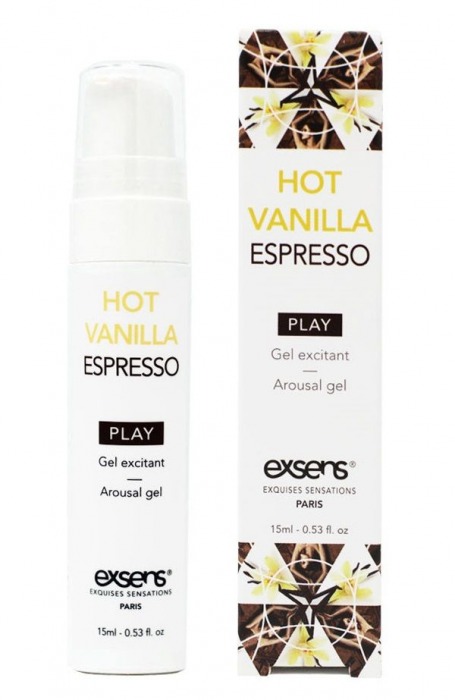 Возбуждающий гель Hot Vanilla Espresso Arousal Gel - 15 мл. - Exsens - купить с доставкой в Новомосковске