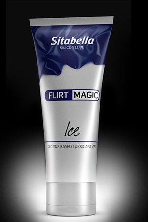 Силиконовая гель-смазка FLIRT MAGIC Ice с лёгким пролонгирующим эффектом - 75 мл. - Sitabella - купить с доставкой в Новомосковске
