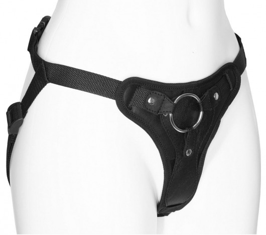 Женские трусики для фиксации насадки кольцом с внутренней насадкой - LOVETOY (А-Полимер) - купить с доставкой в Новомосковске