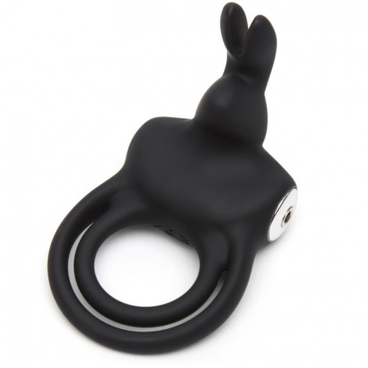 Черное эрекционное виброкольцо Happy Rabbit Cock Ring - Happy Rabbit - в Новомосковске купить с доставкой